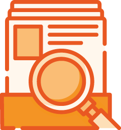 An icon of search