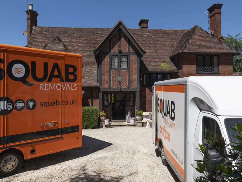 Dorridge and Knowle Removals vans